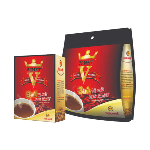 Cà phê hòa tan 3 in 1 vị nét tinh khôi